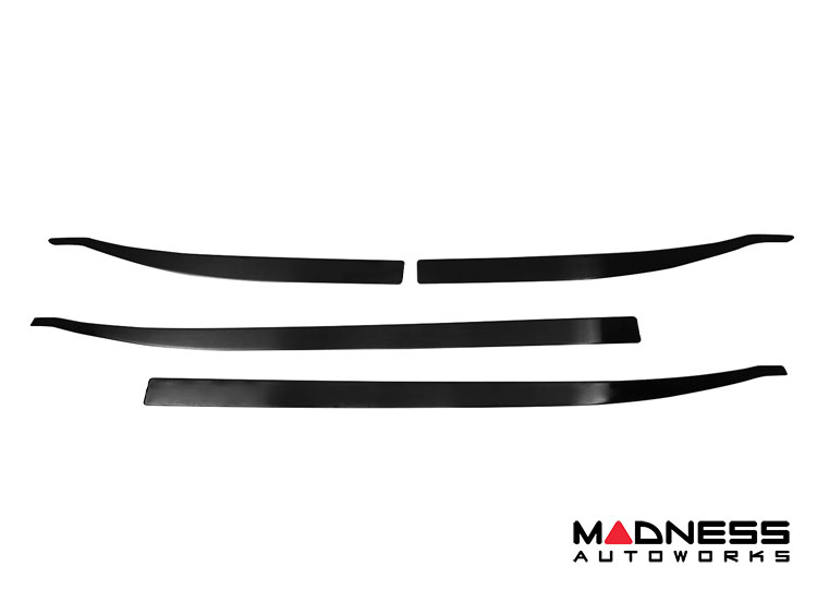 Jeep Renegade Door Trim - Lower Side Molding Kit - Dark Brushed Steel